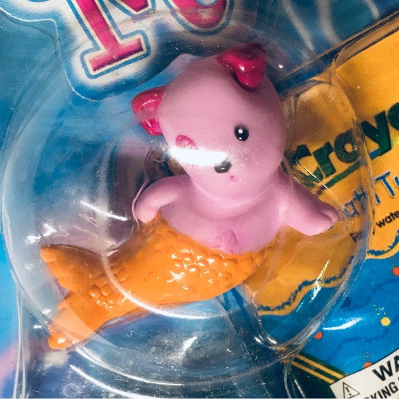 MERBABIES SEA FIRE Mermaid Doll Bathtub Tints RARE Vintage 2002 - Picture 4 of 7